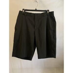 Slazenger Black Performance Shorts Sz 32 Moisture Wicking Quick Dry Stretch